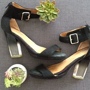 Jeffrey Campbell Soirée Ankle Strap Heels Size 10